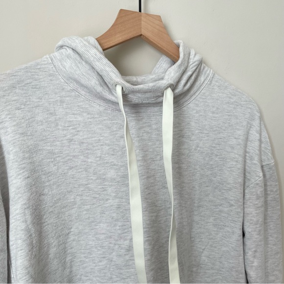 Athleta Sayulita Cozy Hoodie Pullover Sweatshirt Grey Size S - Picture 2 of 6